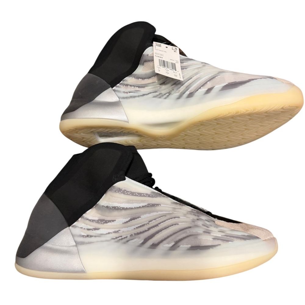adidas YZY QNTM Basketball Shoes Men Size 14 Quantum New FZ4362 High Top Boost